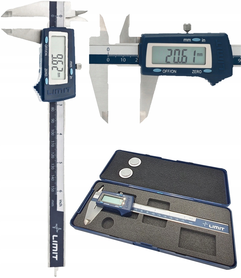 Elektronické posuvné meradlo Limit 150 mm